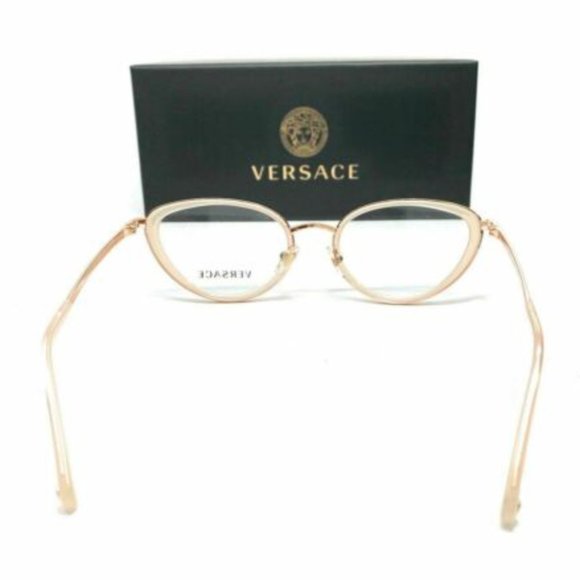 Versace Women's Pink and Gold Eyeglasses! - Picture 4 of 4